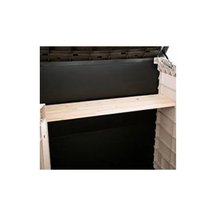 Wheelie bin cover double 145x125x82cm