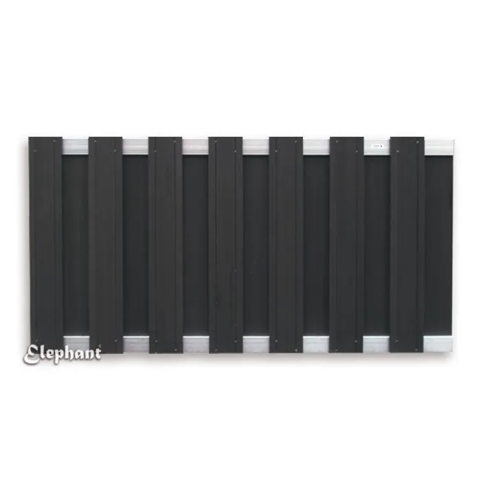Fence panel WPC 180x180cm anthracite