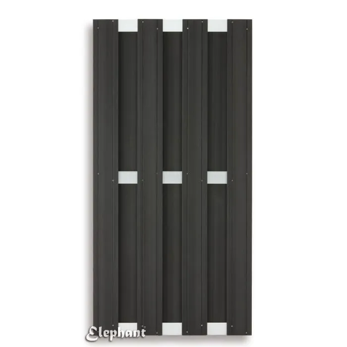 Fence panel WPC 180x180cm anthracite