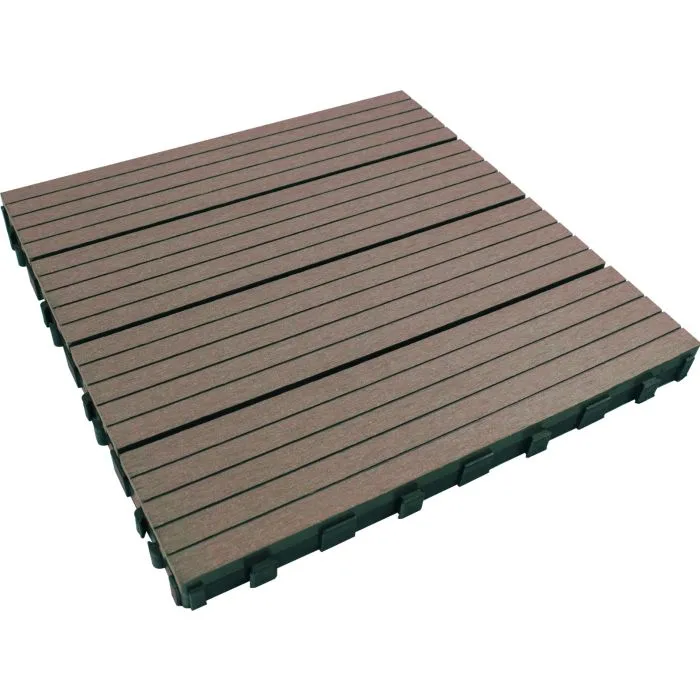 Decking tiles Composite 30x30cm (4pcs)