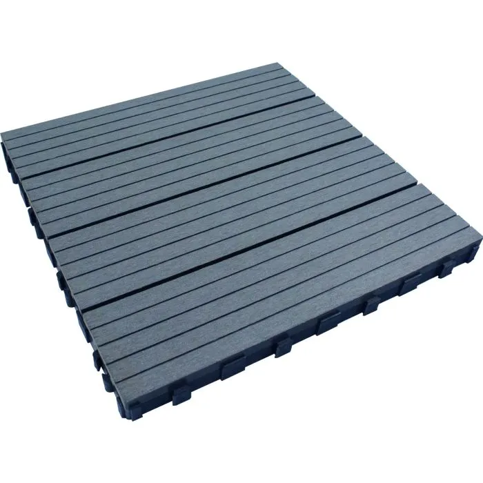 Decking tiles Composite 30x30cm (4pcs)
