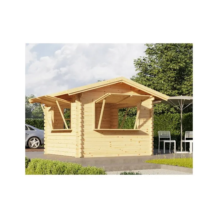 Sales stand kiosk christmas stand 3x3m / 28mm
