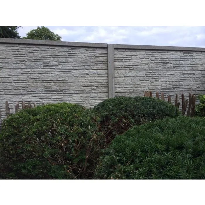 Concrete fence Mountain 200x193cm