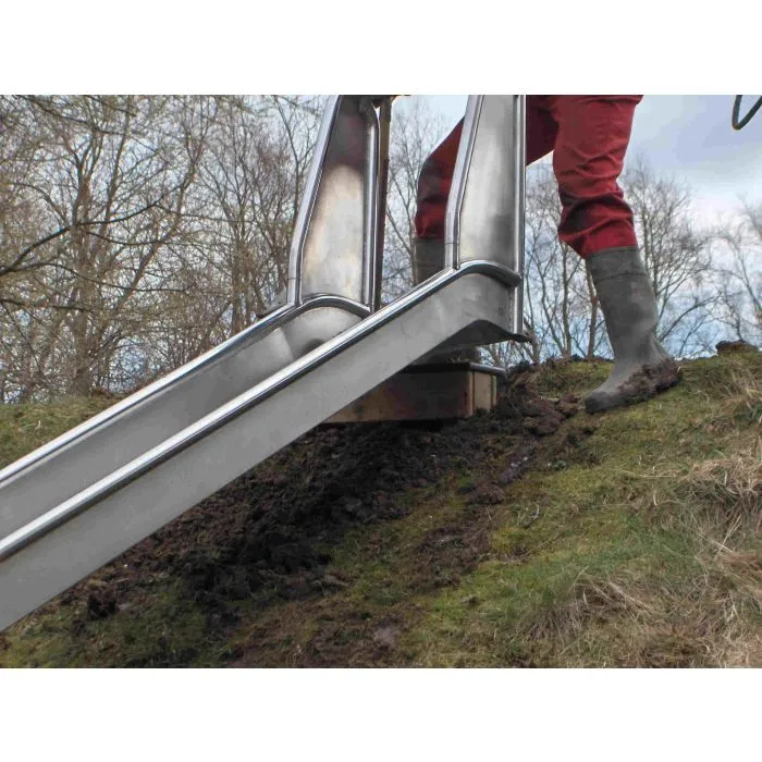Playground slide Stainless Steel 150cm wide