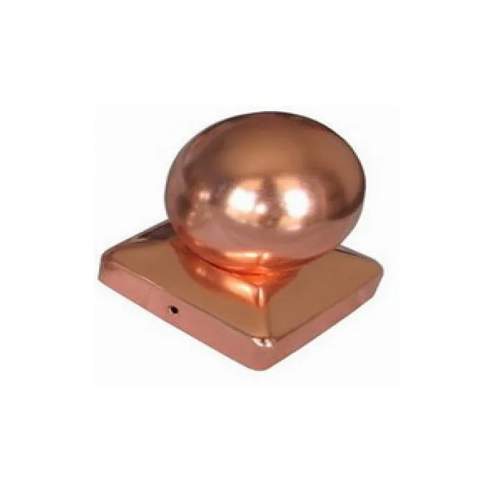 Post caps copper ball 91x91mm