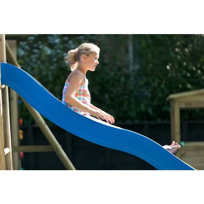 Wave slide swingset blue 300cm