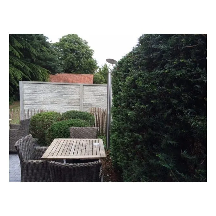 Concrete fence Mountain 200x231cm double sided
