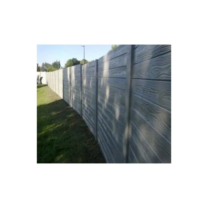 Concrete fence Woodtexture 200x231cm double sided
