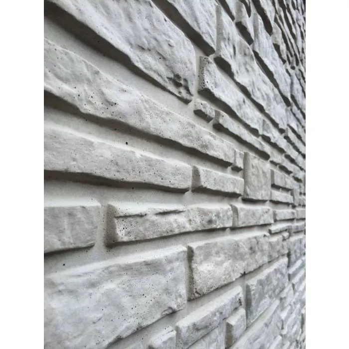 Concrete fence Mountain 200x193cm double sided