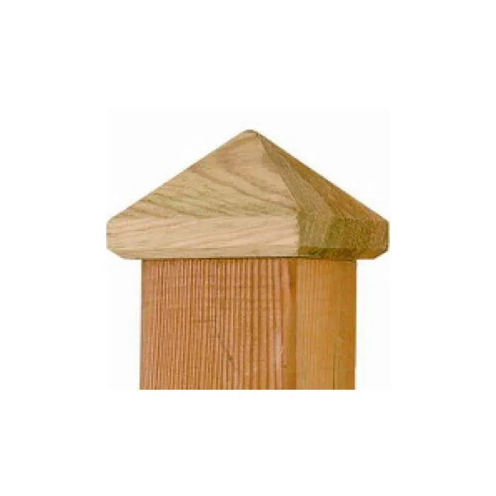 Wooden post caps 100x100mm