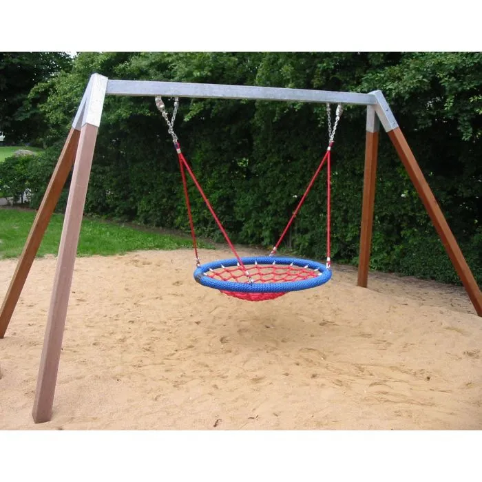 Swing beam for nest swing
