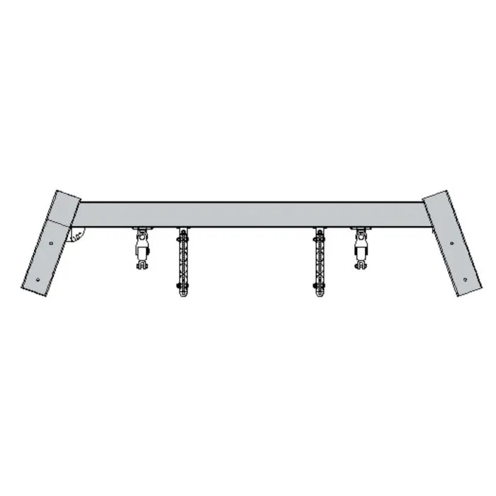 Swing beam for nest swing