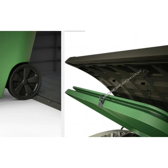 Wheelie bin cover double 145x125x82cm