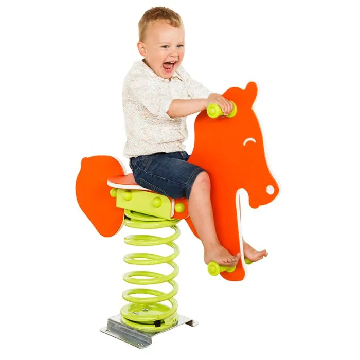 Spring rider Horse 100x60cm