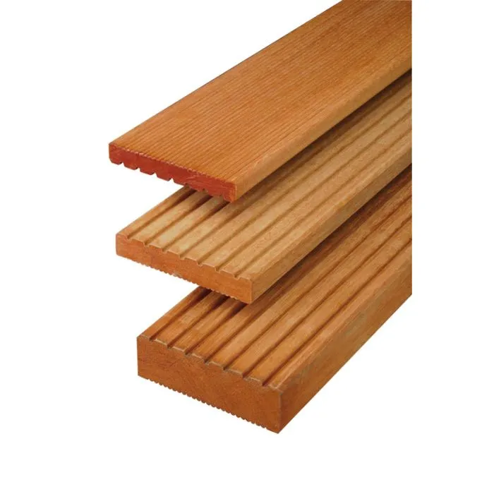 Decking board hardwood Bangkirai 395cm (25x145mm)