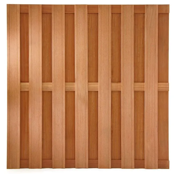 Wooden Fencing hardwood 180x180cm 14 planks