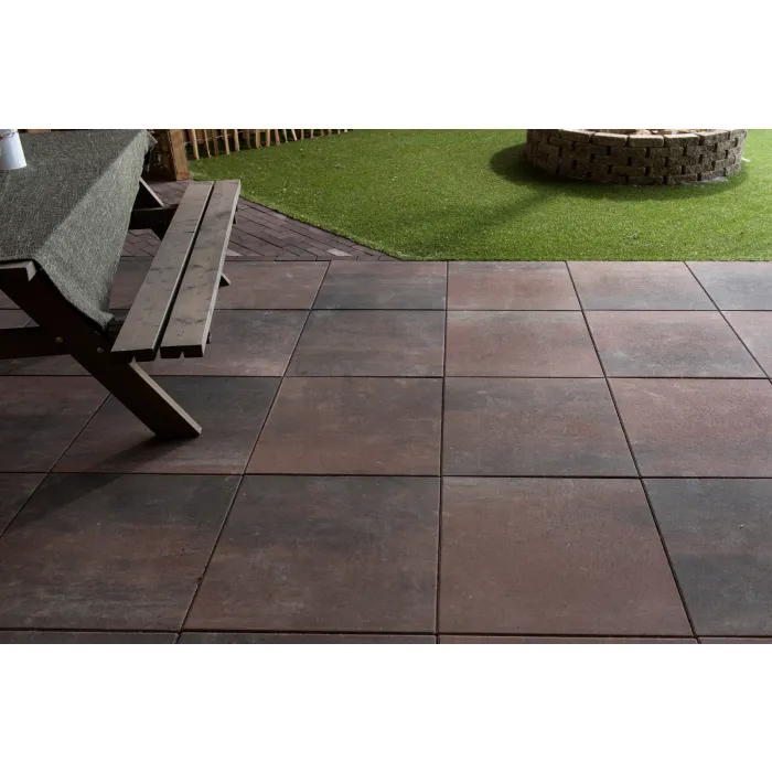 Brick pavers redblack 21x10,5x7cm (m2)