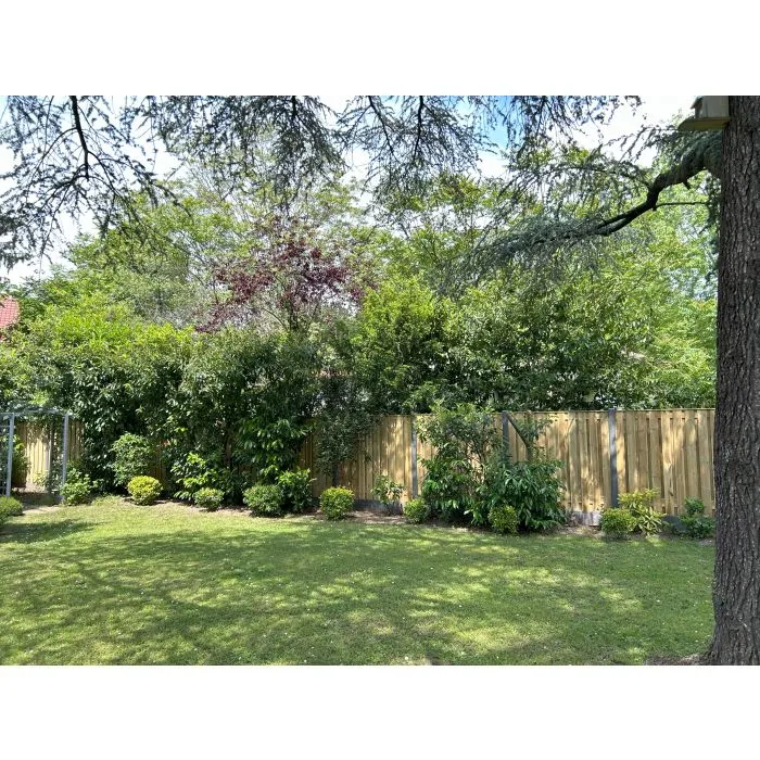 Wooden Fencing pine with concrete posts 200x190cm (21pl)