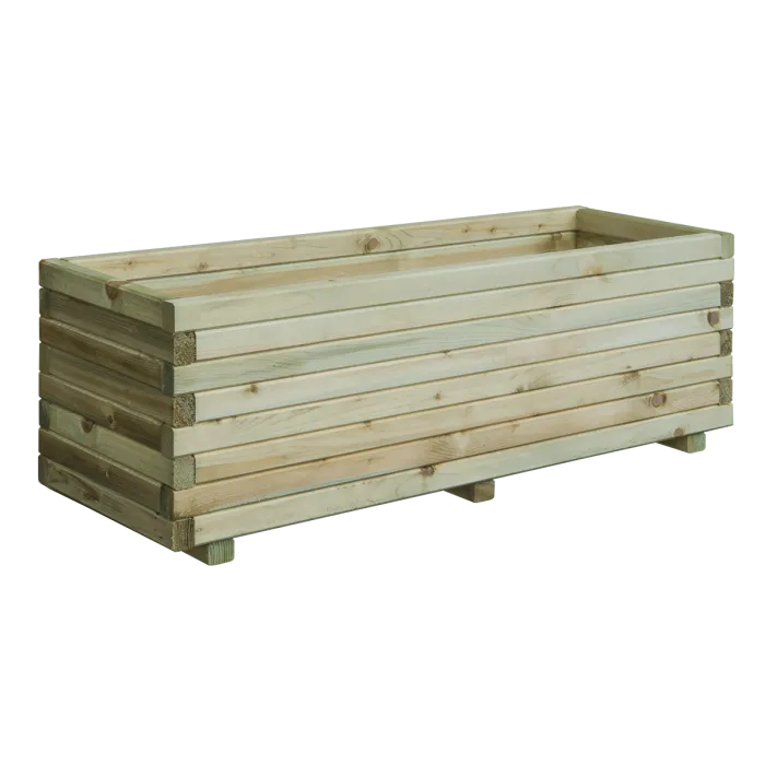 Wooden planters rectangular 60x30x30cm