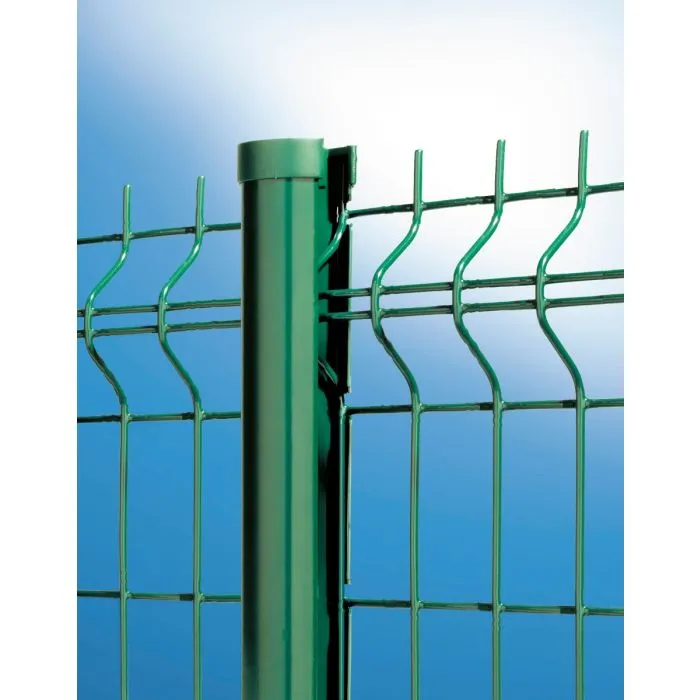 Wire panel posts 170cm green