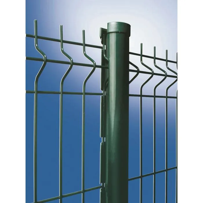 Wire panel posts 200cm green