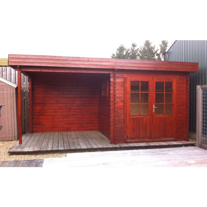 Garden shed Gatwick flat roof 500x250cm