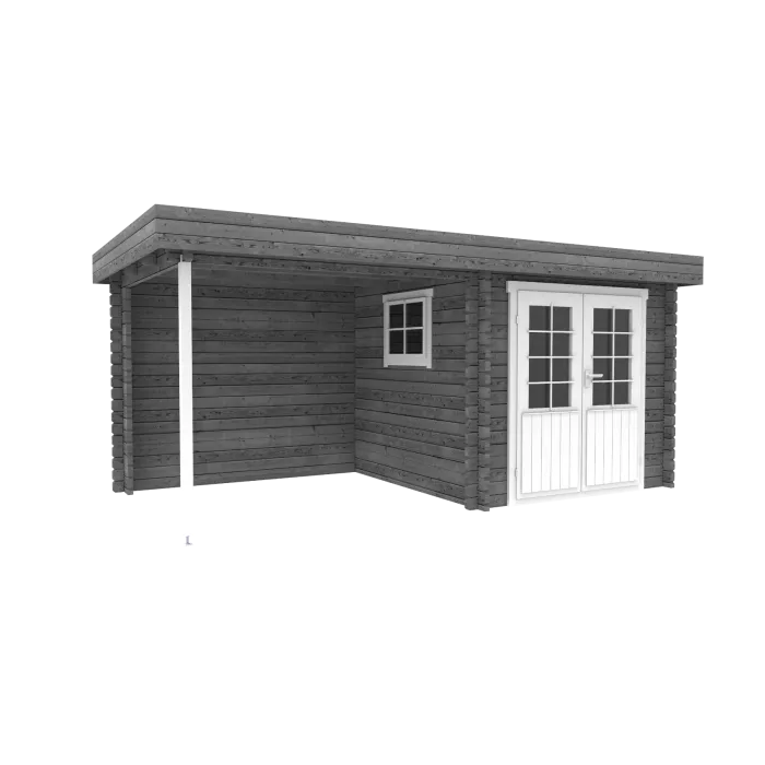 Garden shed Gatwick flat roof 500x250cm