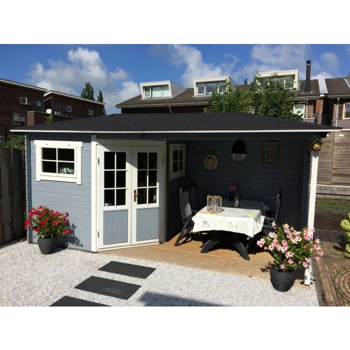 Garden shed Wembley hipped roof 500x250cm