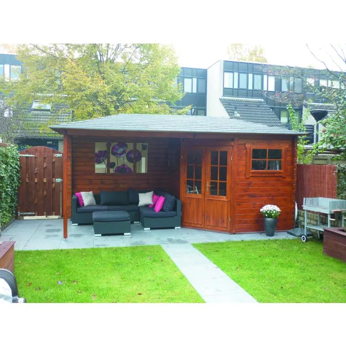 Garden shed Wembley hipped roof 500x250cm