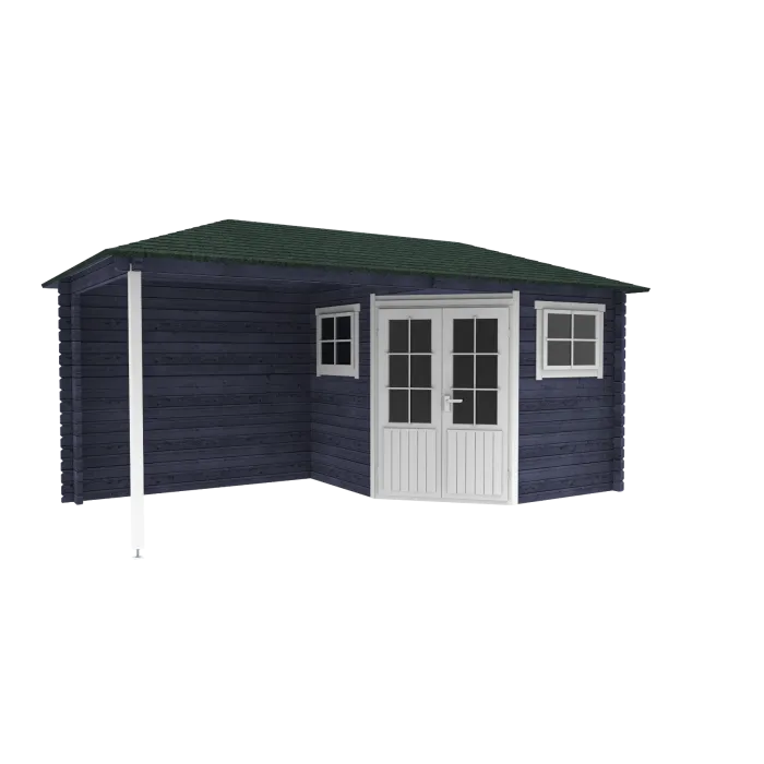 Garden shed Wembley hipped roof 500x250cm