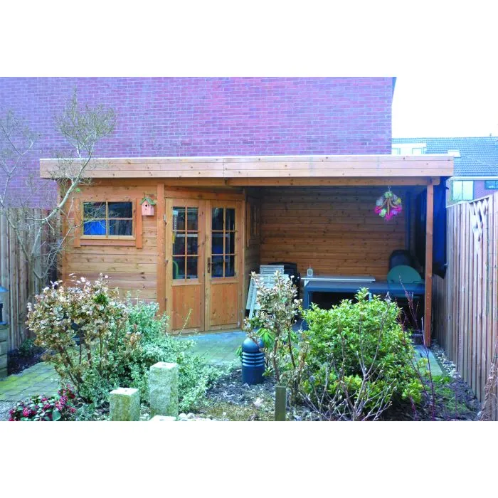 Garden shed Windsor flat roof 500x250cm