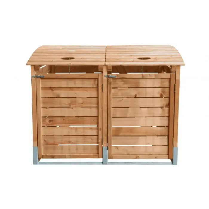 Bin cover wheelie, closed backend 155x122x90cm