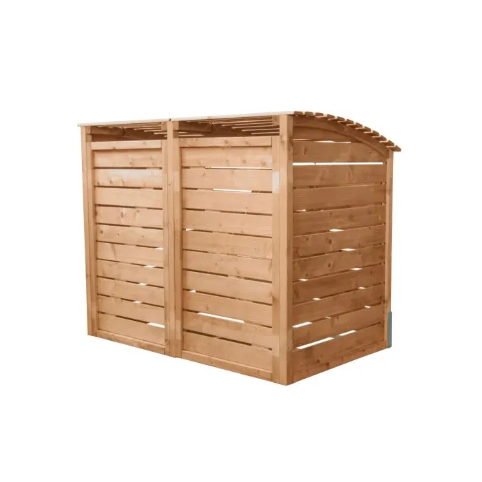 Bin cover wheelie, closed backend 155x122x90cm
