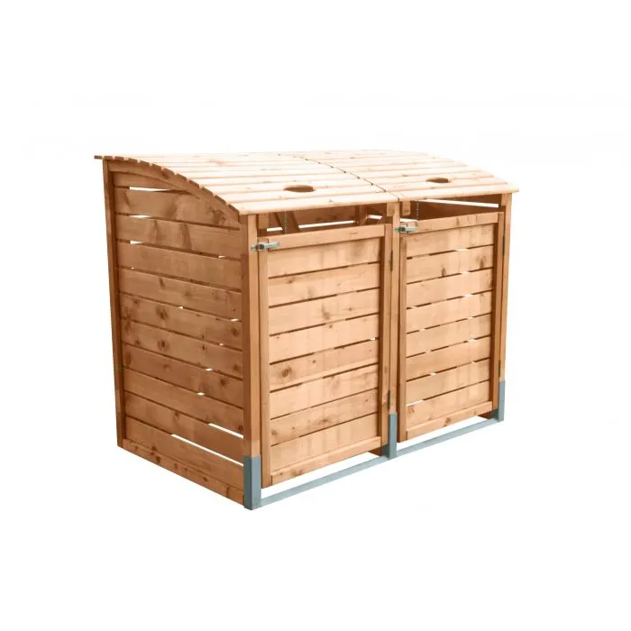 Bin cover wheelie, closed backend 155x122x90cm