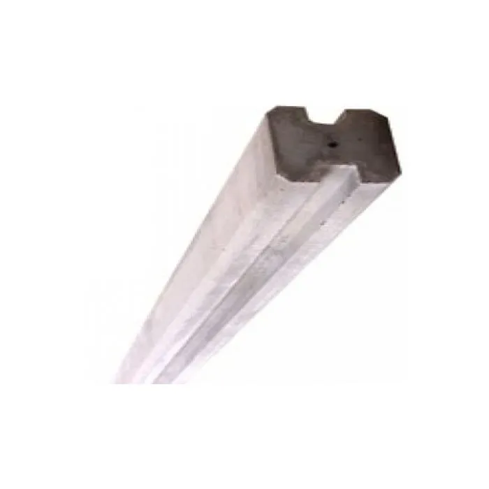 Concrete post 248cm for concrete fencing