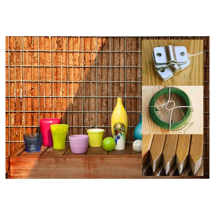Trellis Wire Fence Panel 180x180cm 4/100mm