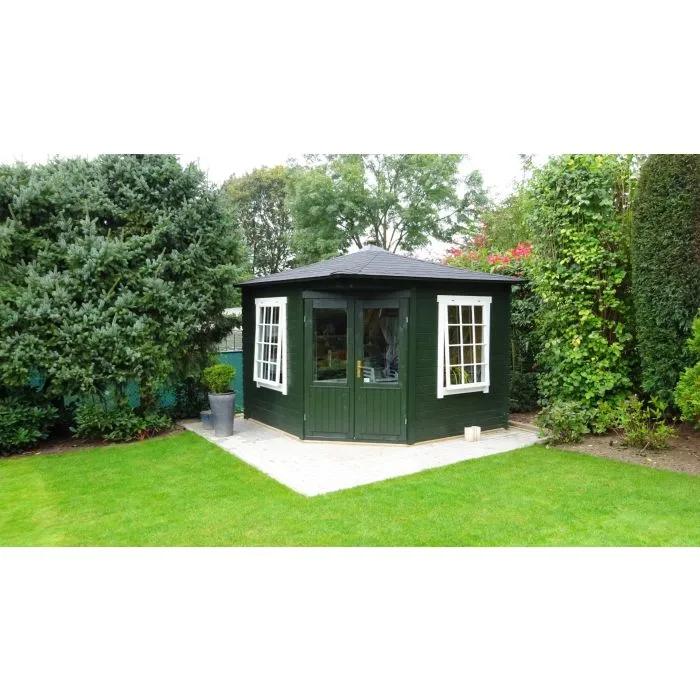 Garden shed Mansfield 5-sided 3x3m