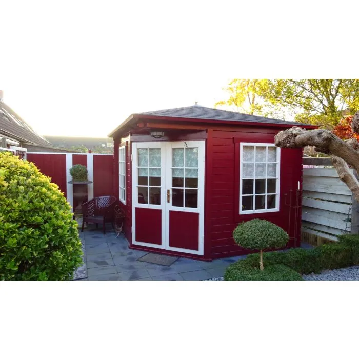 Garden shed Mansfield 5-sided 3x3m