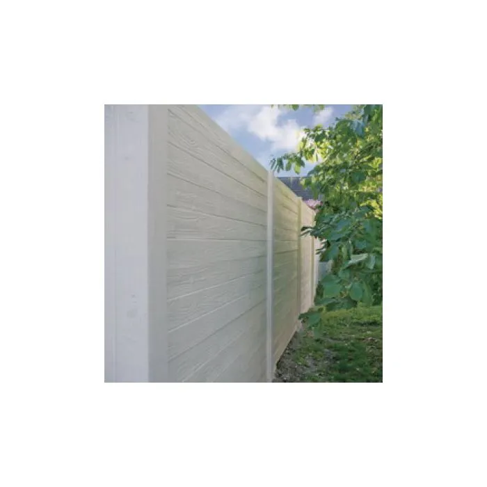 Concrete fence Woodtexture 200x193cm