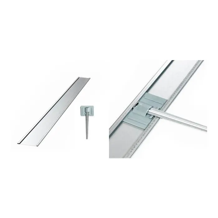 Border edging steel galvanized 240cm