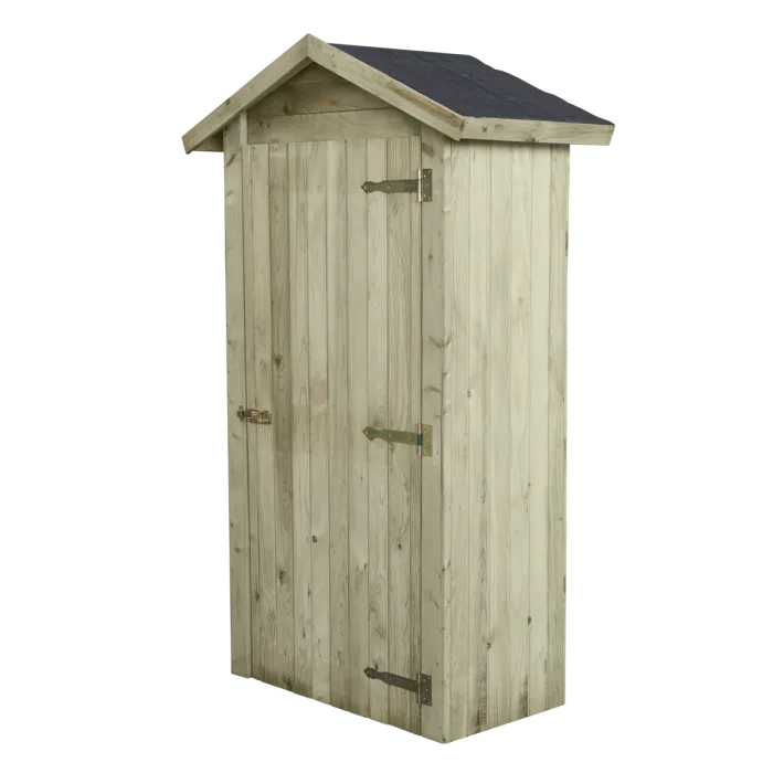 Garden cabinet impregnated