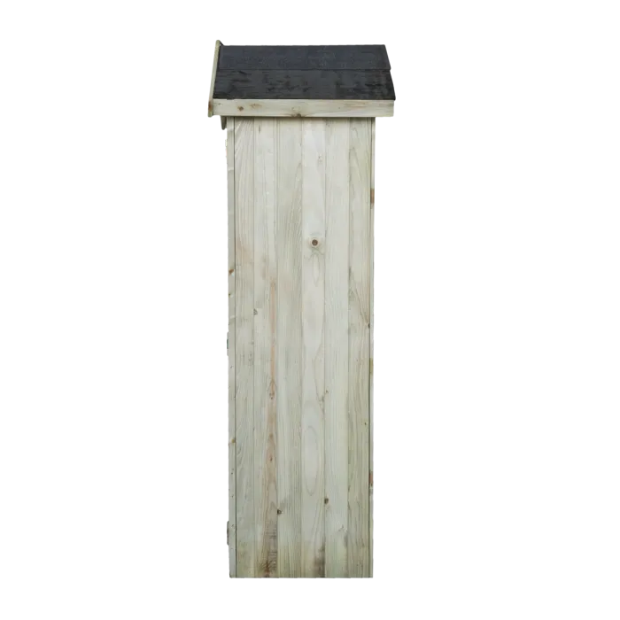 Garden cabinet impregnated