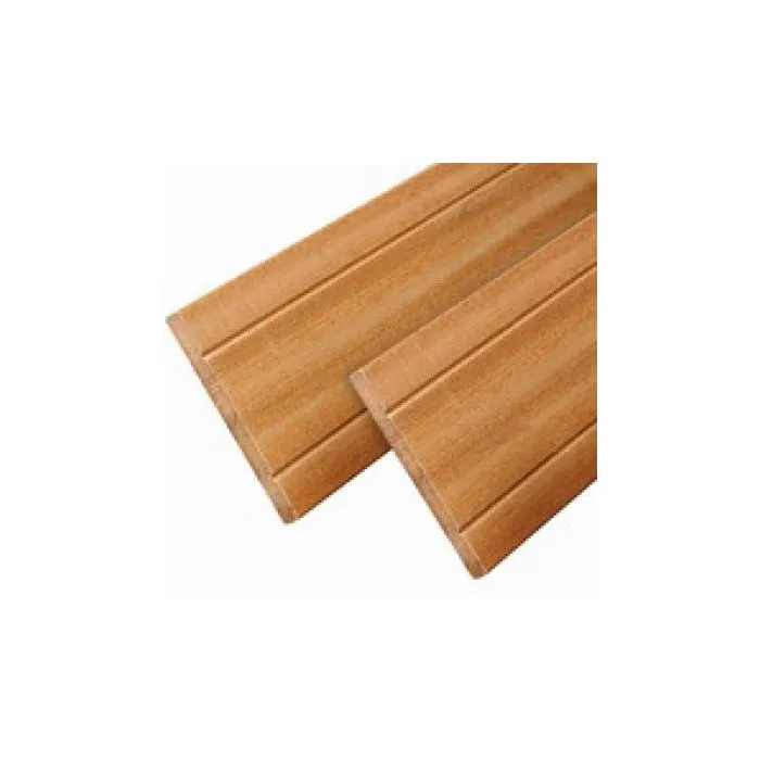 Fence board hardwood Bangkirai plank 490cm (16x145mm)