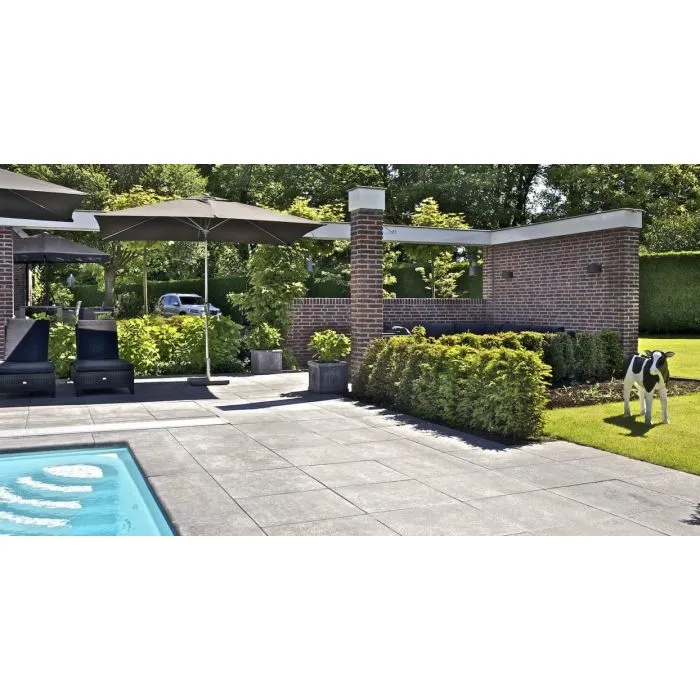 Garden paving slabs Old Dutch tiles 120x120cm