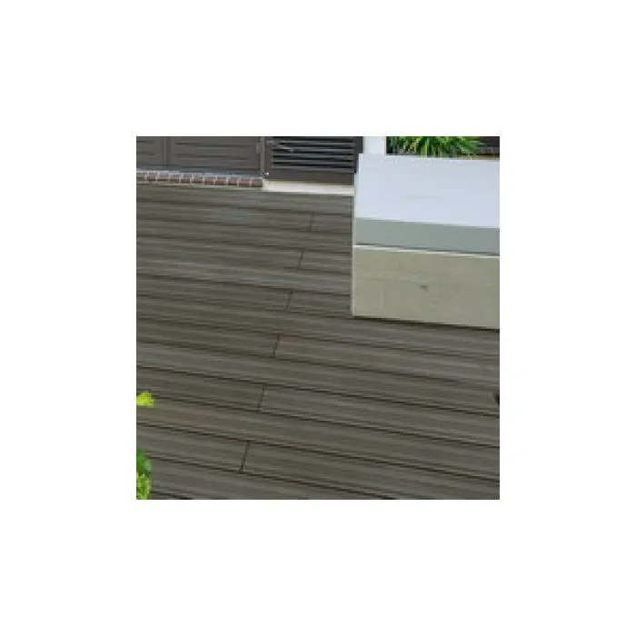 WPC Decking board composite black 360cm (21x145mm)