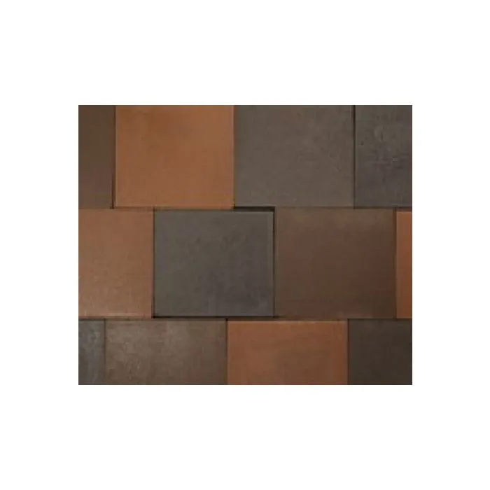 Fixed pavement, brown/black.