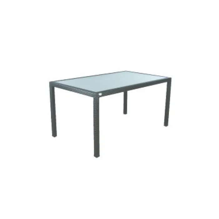 Garden table wicker Belcanto 165x100x77cm