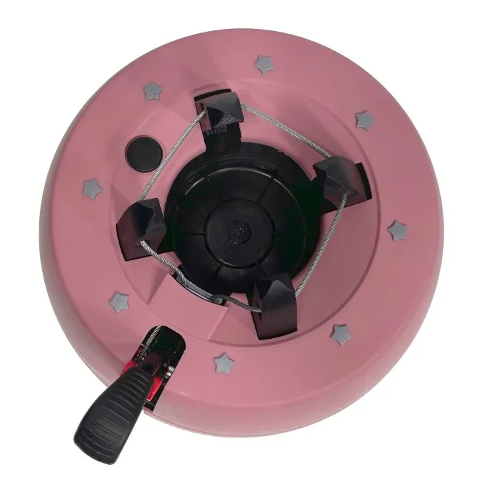 Christmas tree stand pink ø32cm