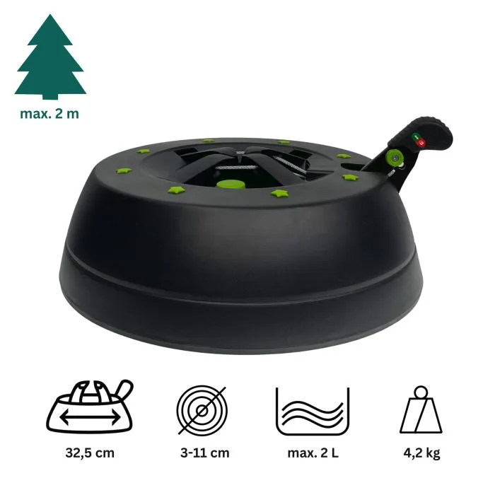 Christmas tree stand anthracite ø32cm