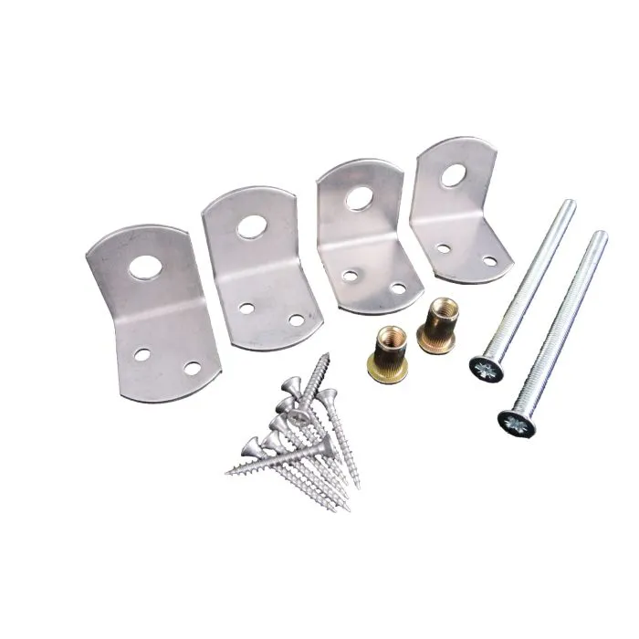 L-brackets fencefix stainless steel